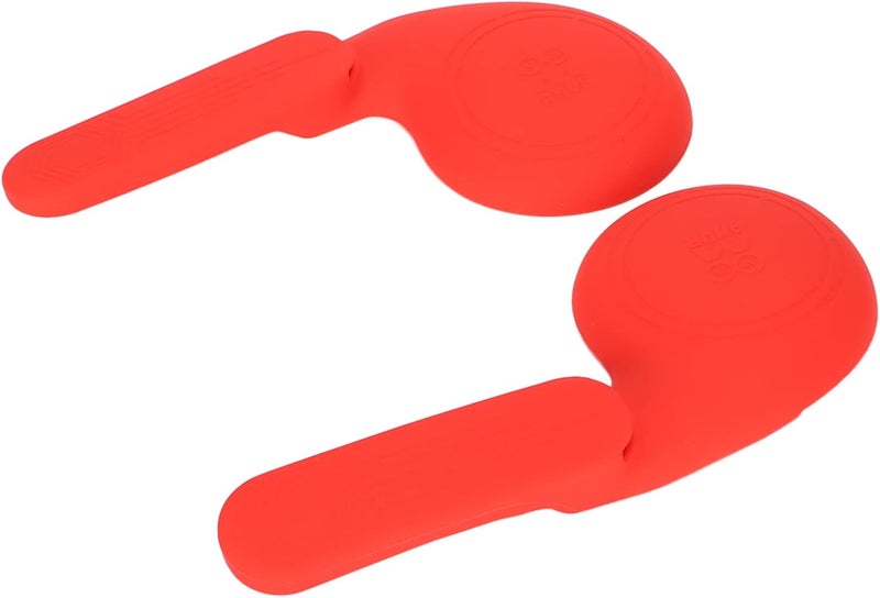 woobles Replacement VR Silicone Earmuffs, Durable Silicone Earmuffs for Quest 2(red) - Image 1